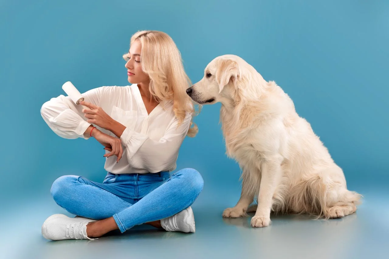 enlever poils de chien vetements