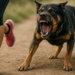 Chien agressif qui terrorise une joggeuse