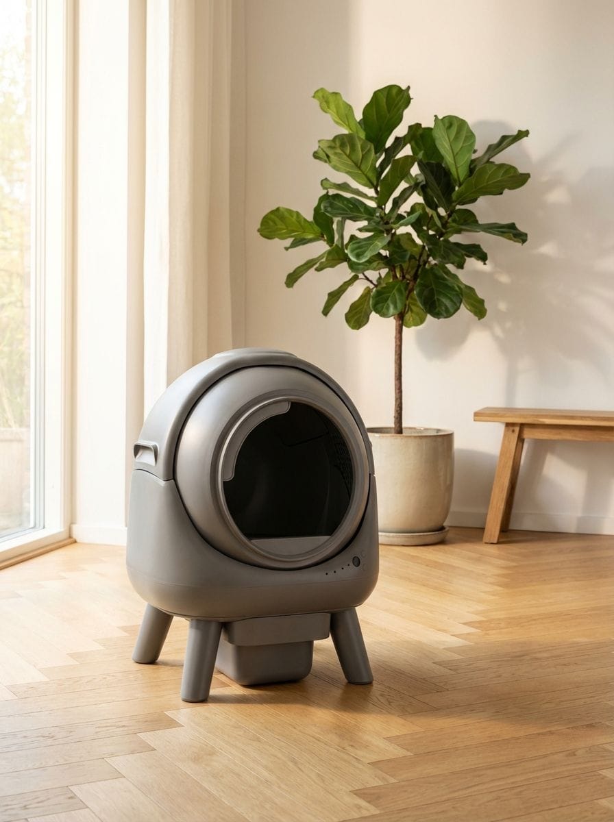 La litière automatique EasyCat en situation réelle dans mon appartement